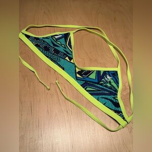TYR Neon Orange and Yellow Bikini Bottom